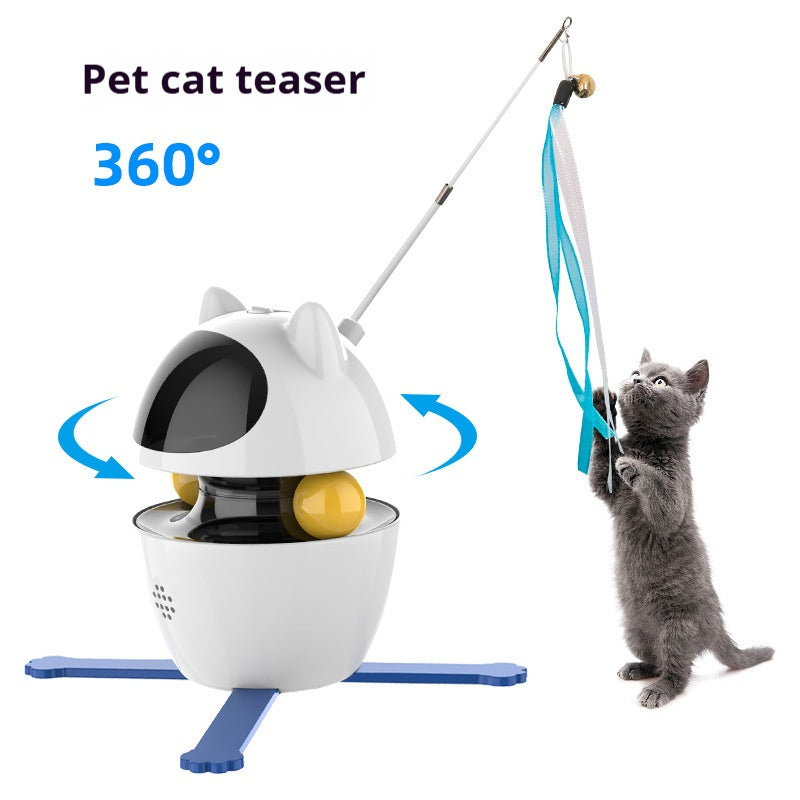 Electronic Self-Hi Elastic Rope for Indoor Cats