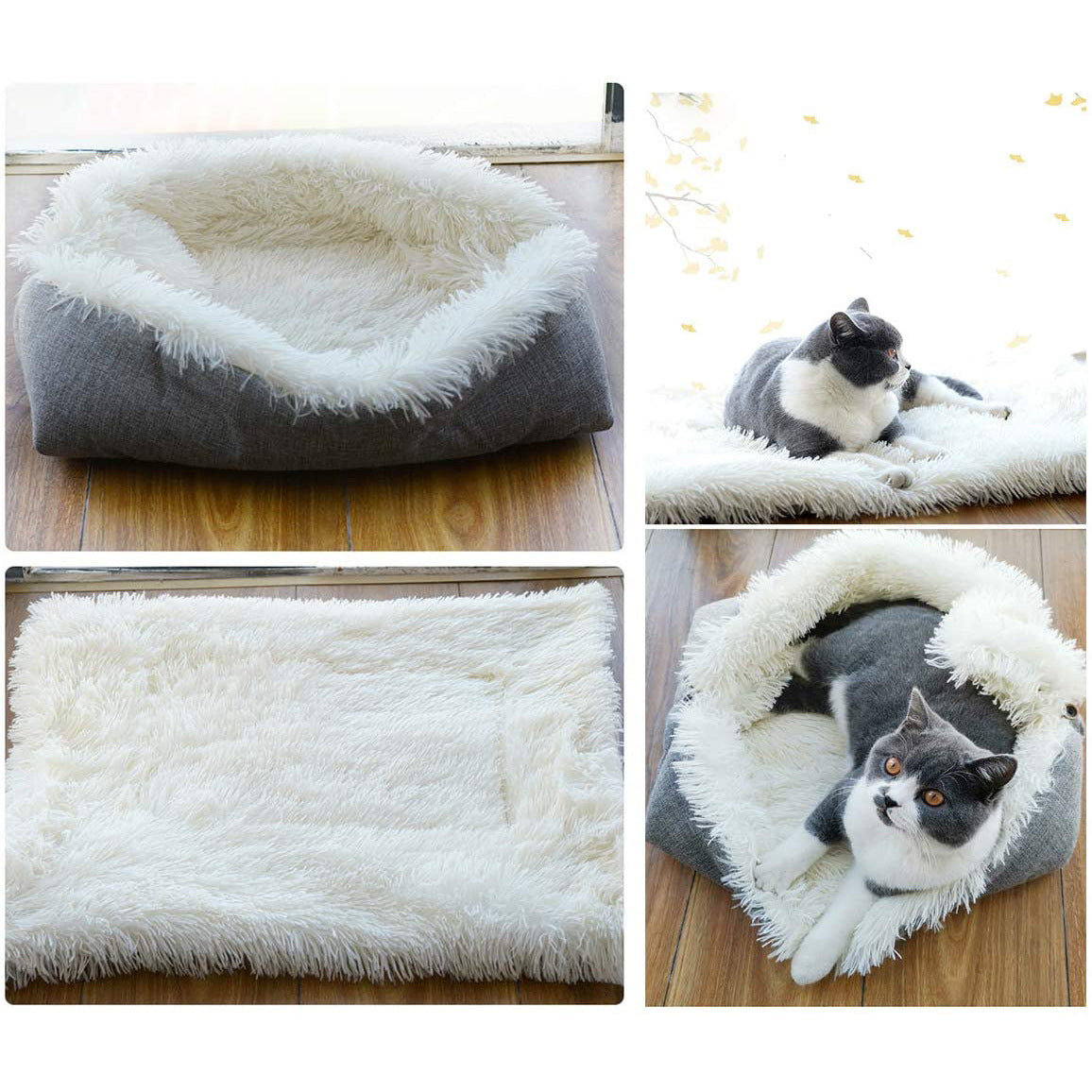 Self-Heating Pet Blanket Nest