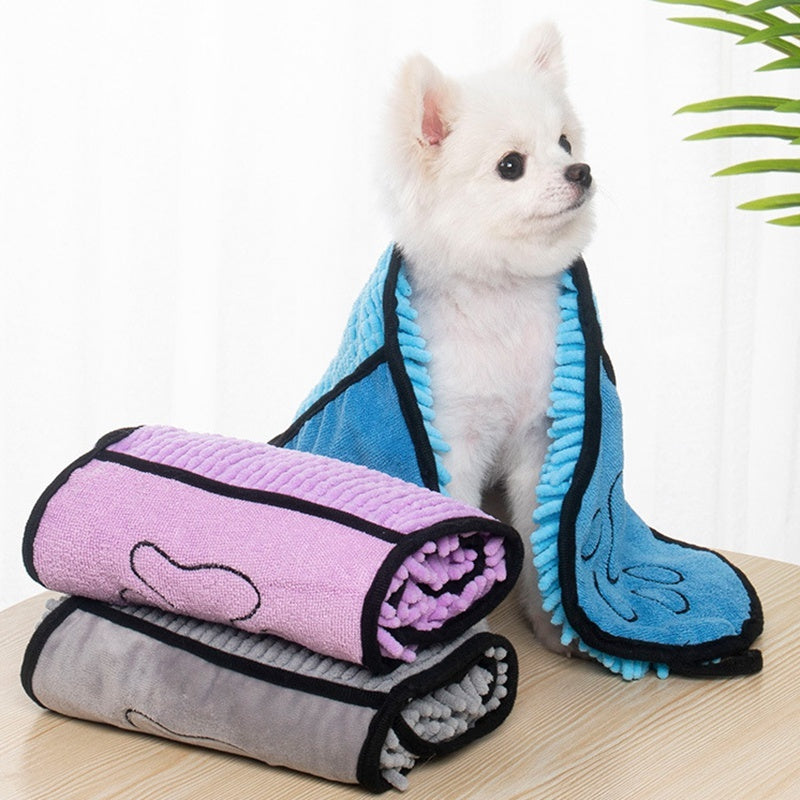 Super Absorbent Microfiber Pet Bath Towel