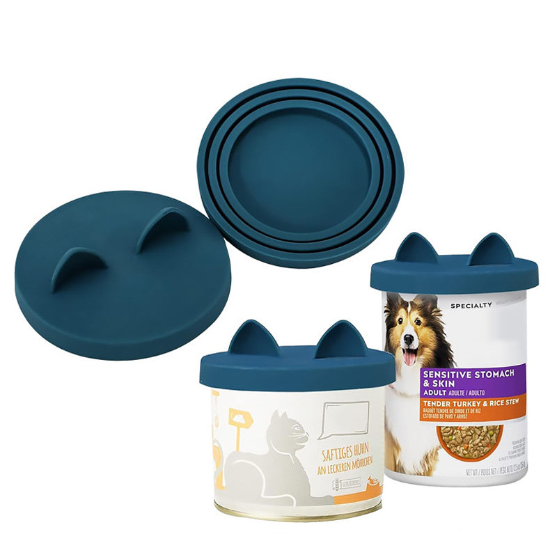 3-in-1 Silicone Sealed Lid for Pet Food Cans