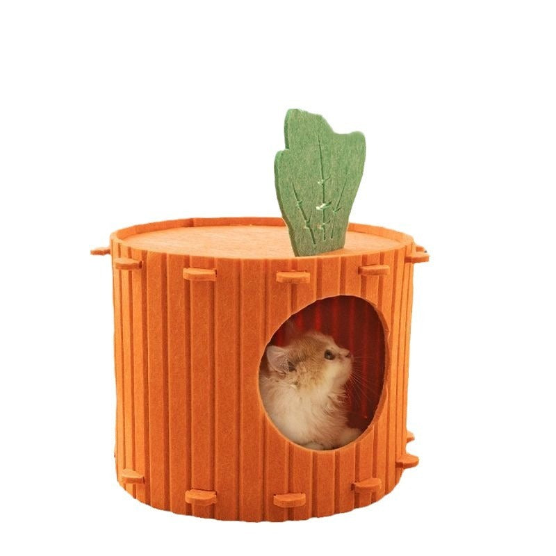 Carrot Cat Nest Cat Tunnel