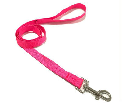 Solid Color Nylon Dog Leash