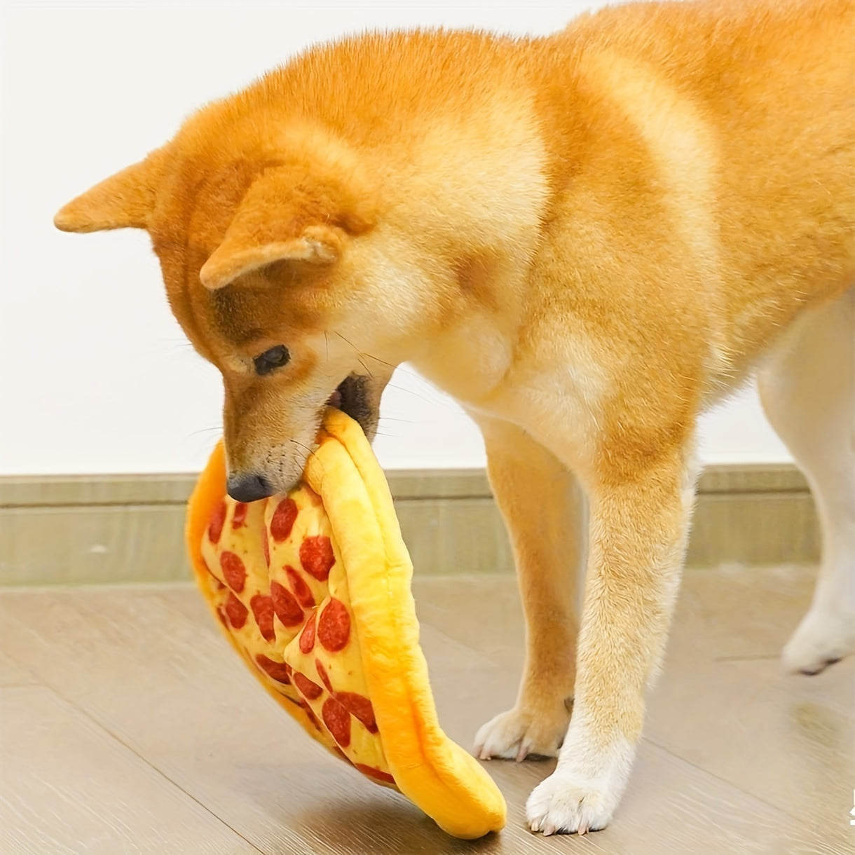 Pet Teddy Toy Pizza