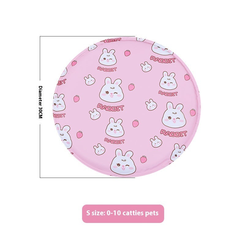 Round Gel Cooling Pet Mat