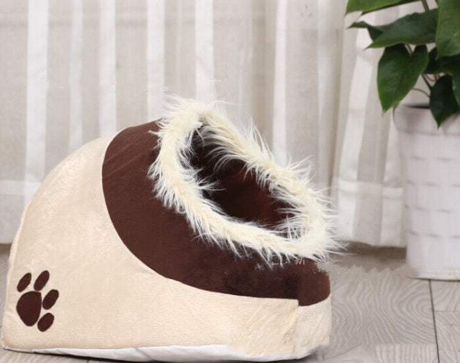 Cozy Pet Bed for Cats and Small Dogs