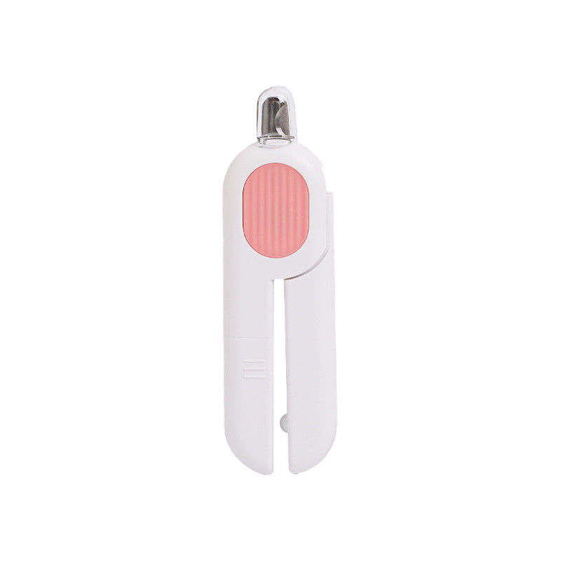 LED Pet Nail Clippers with Trimmer and Grinder