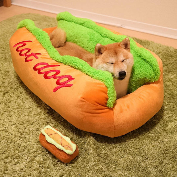 Cozy Winter Dog Bed