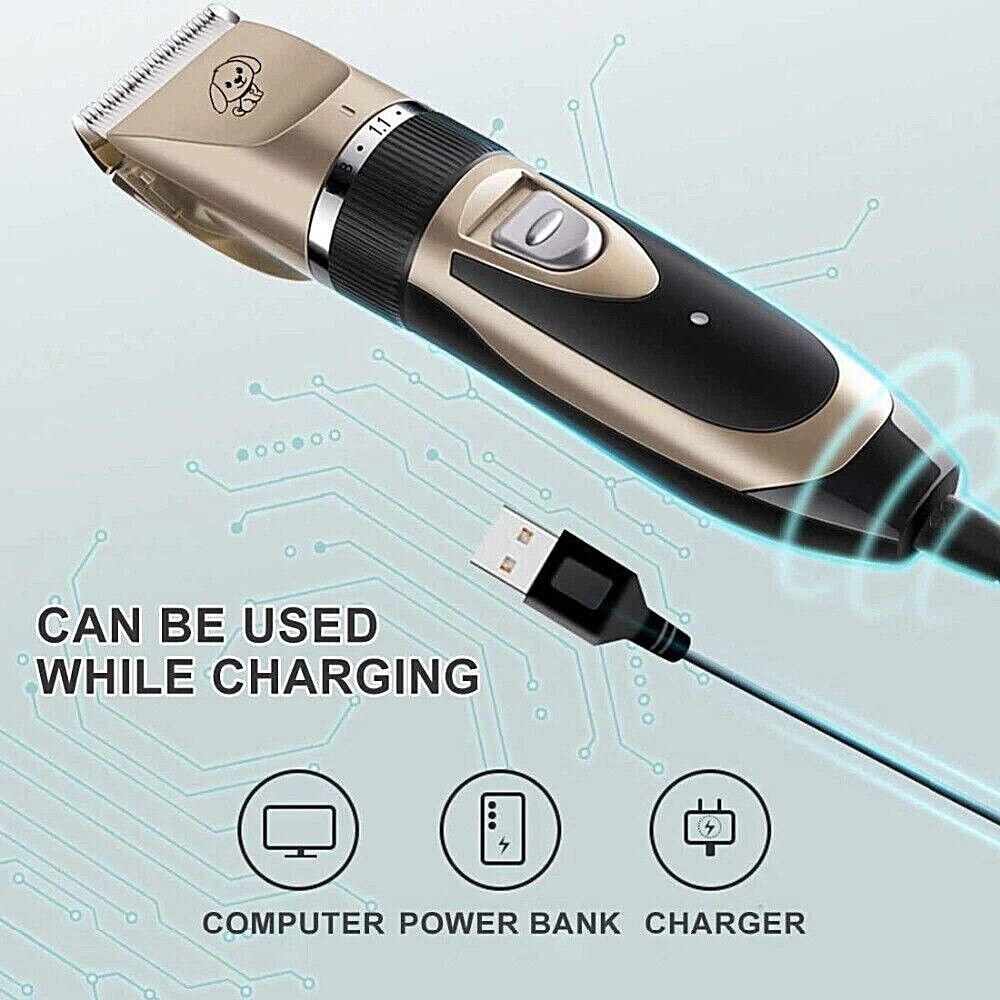 Professional Rechargeable Pet Hair Trimmer