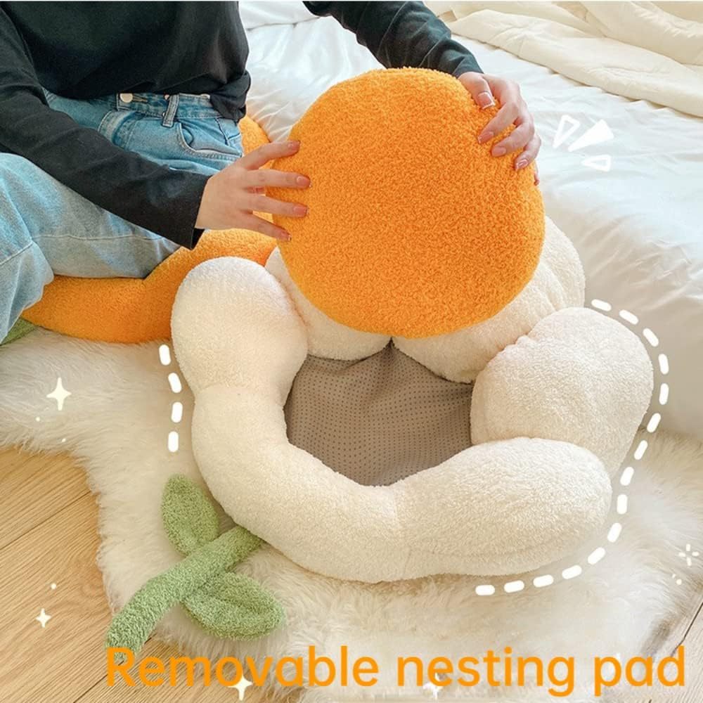 Flower Shaped Cat Nest Bed