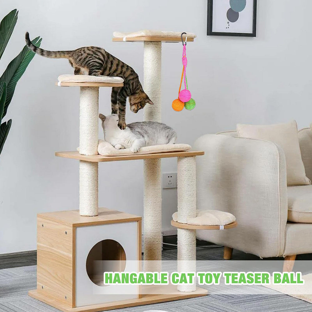 Cat Sisal Rope Ball Toy