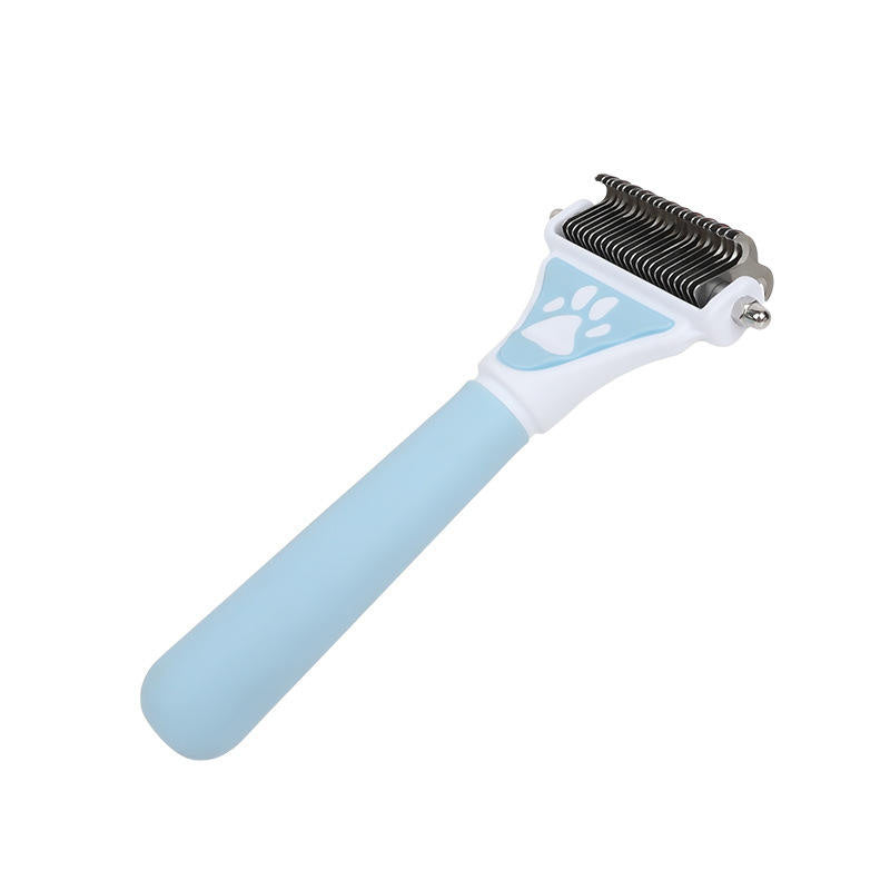 Double-Sided Pet Dematting & Deshedding Brush