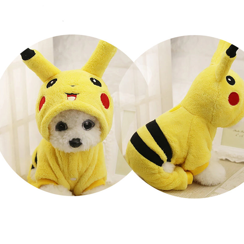 Pet Clothes Autumn Winter Cute Cat Costume