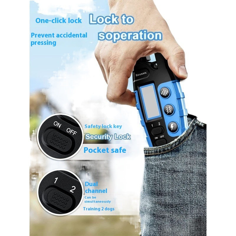 Electric Shock Collar for Dog Training with Remote Control