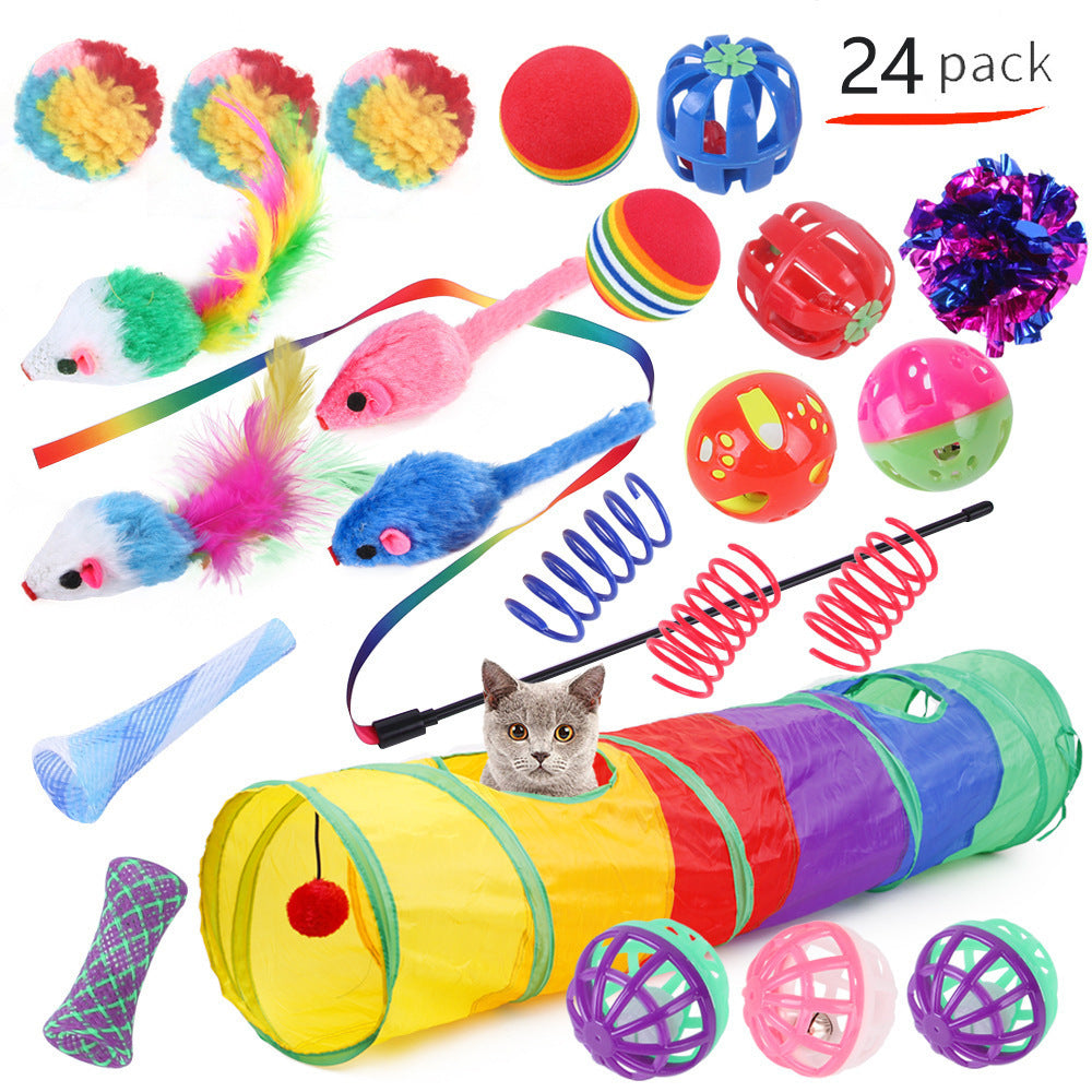 Interactive Cat Toy Set