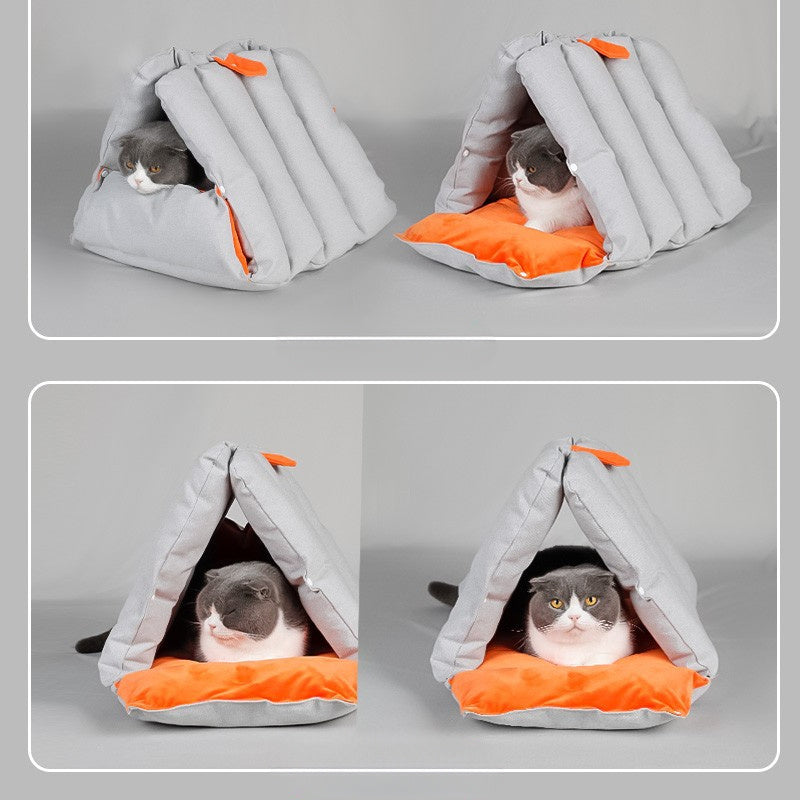 Triangular Cat Sofa Nest