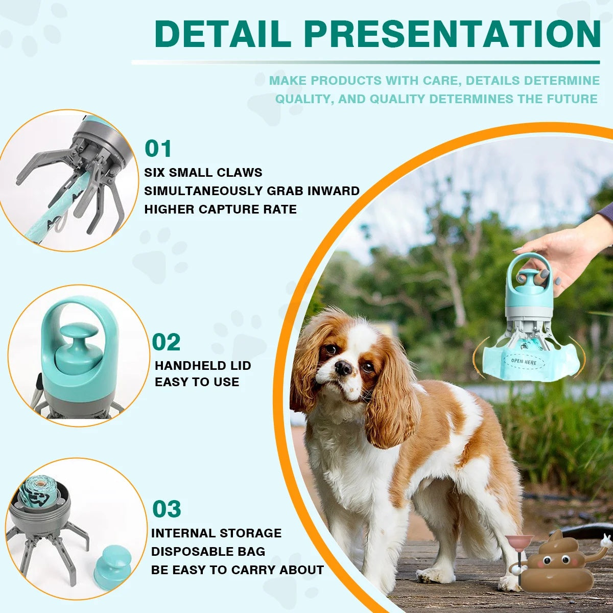 Outdoor Pet Waste Cleaner