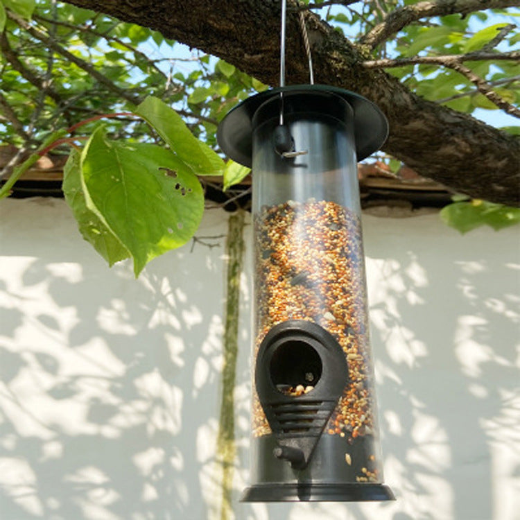 Automatic Hanging Bird Feeder for Outdoor & Indoor Use