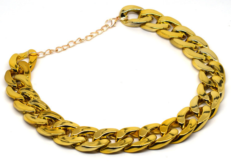 Gold Chain Dog Collar