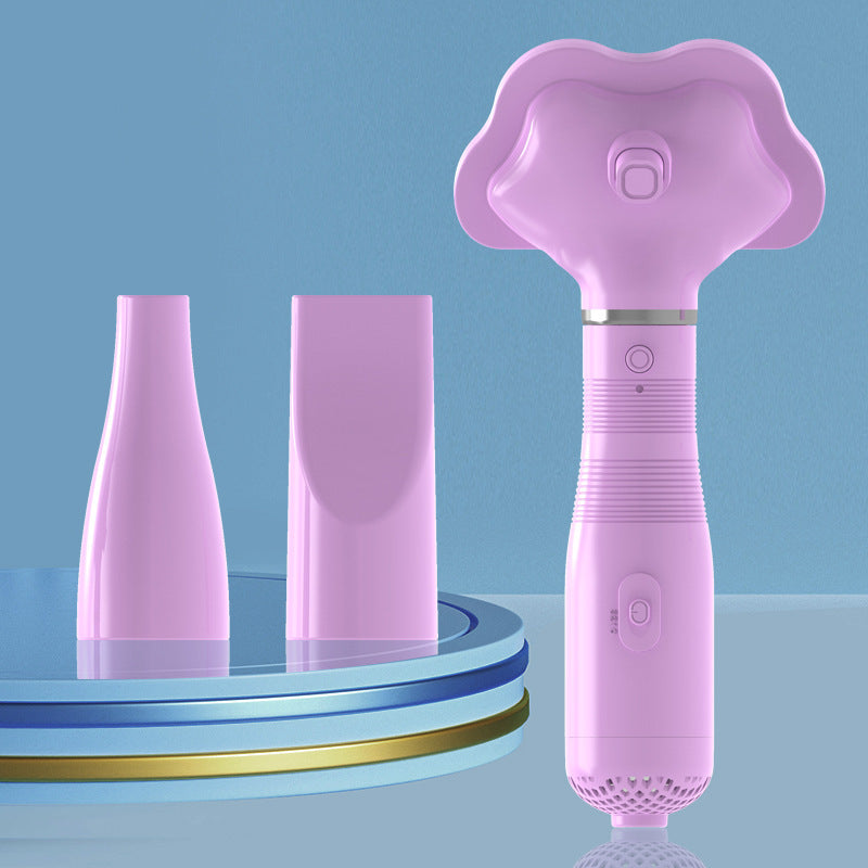 2-in-1 Pet Hair Dryer & One-Click Hair Removal Comb