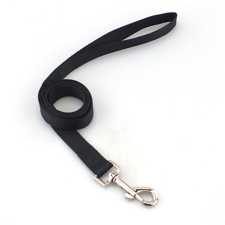 Solid Color Nylon Dog Leash