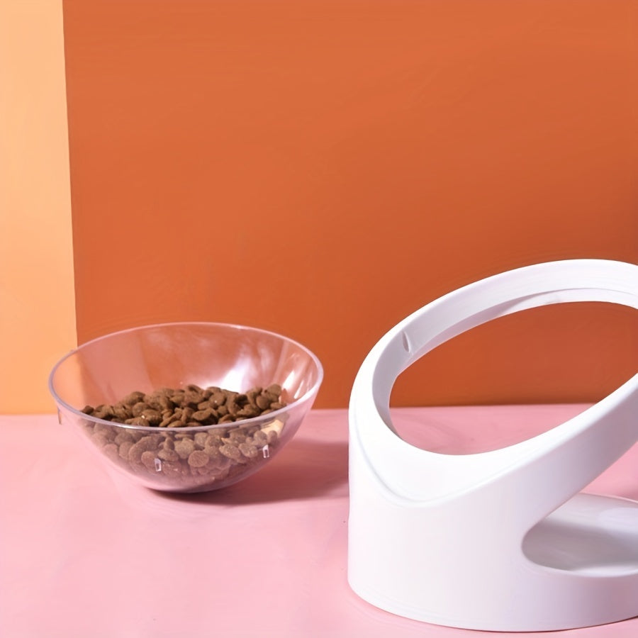 Ergonomic Elevated Cat Food Bowl