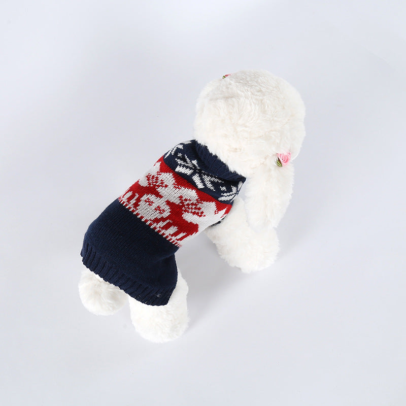 Christmas Dog Knitted Sweater