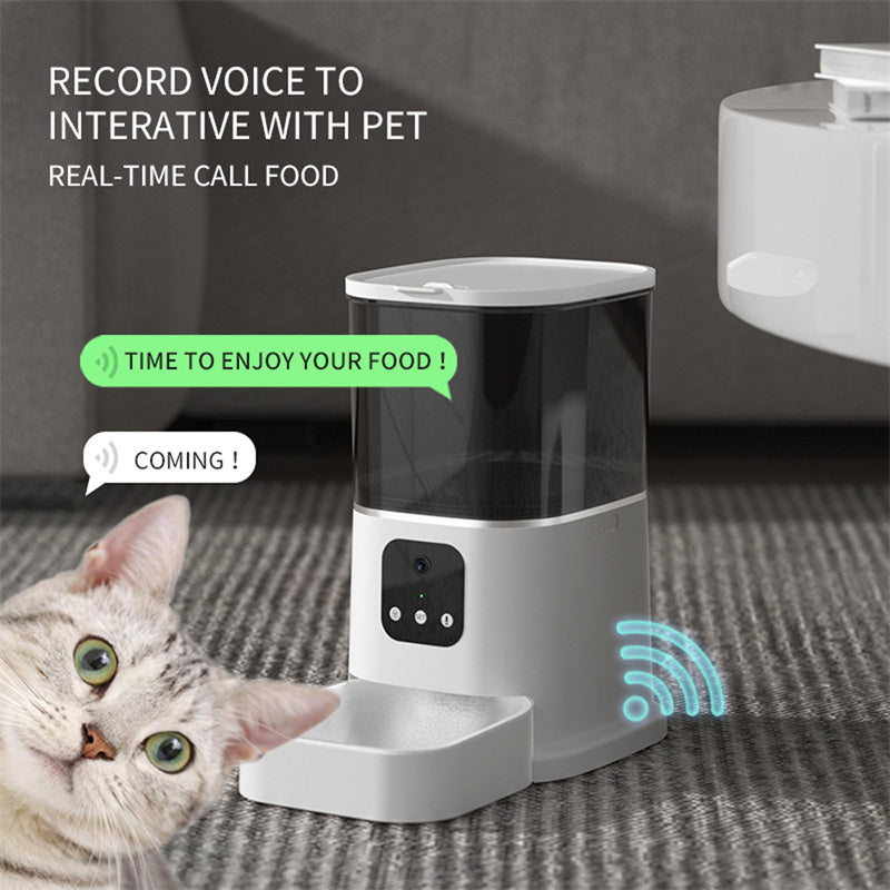 Smart Pet Feeder with WiFi