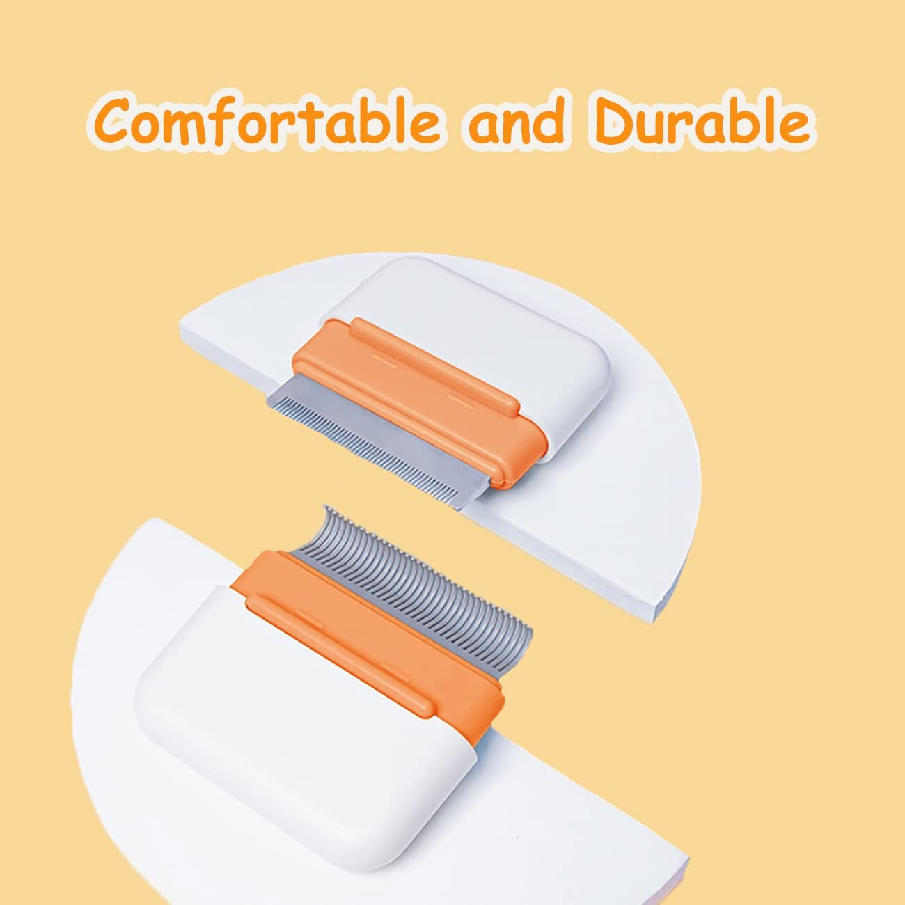 Double-Sided Pet Grooming Comb for Cats and Dogs