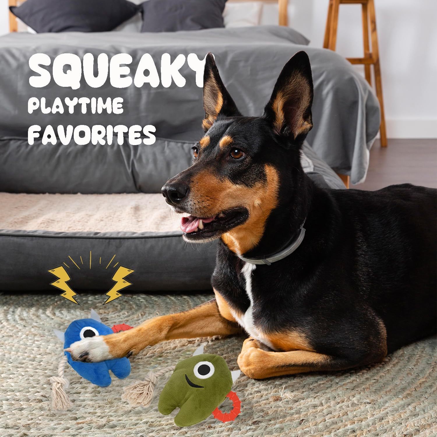 Large Squeaky Chew Toys