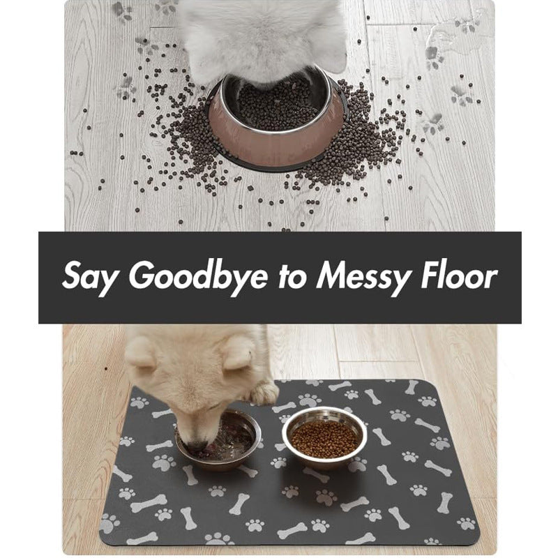 Absorbent Dog Feeding Mat