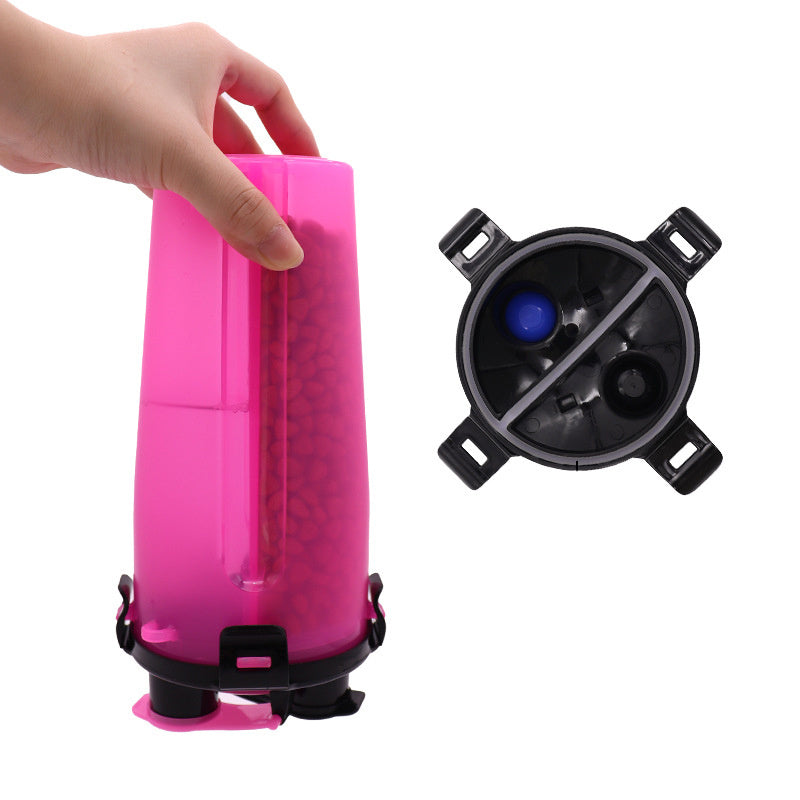 Portable 2-in-1 Pet Water & Food Bottle