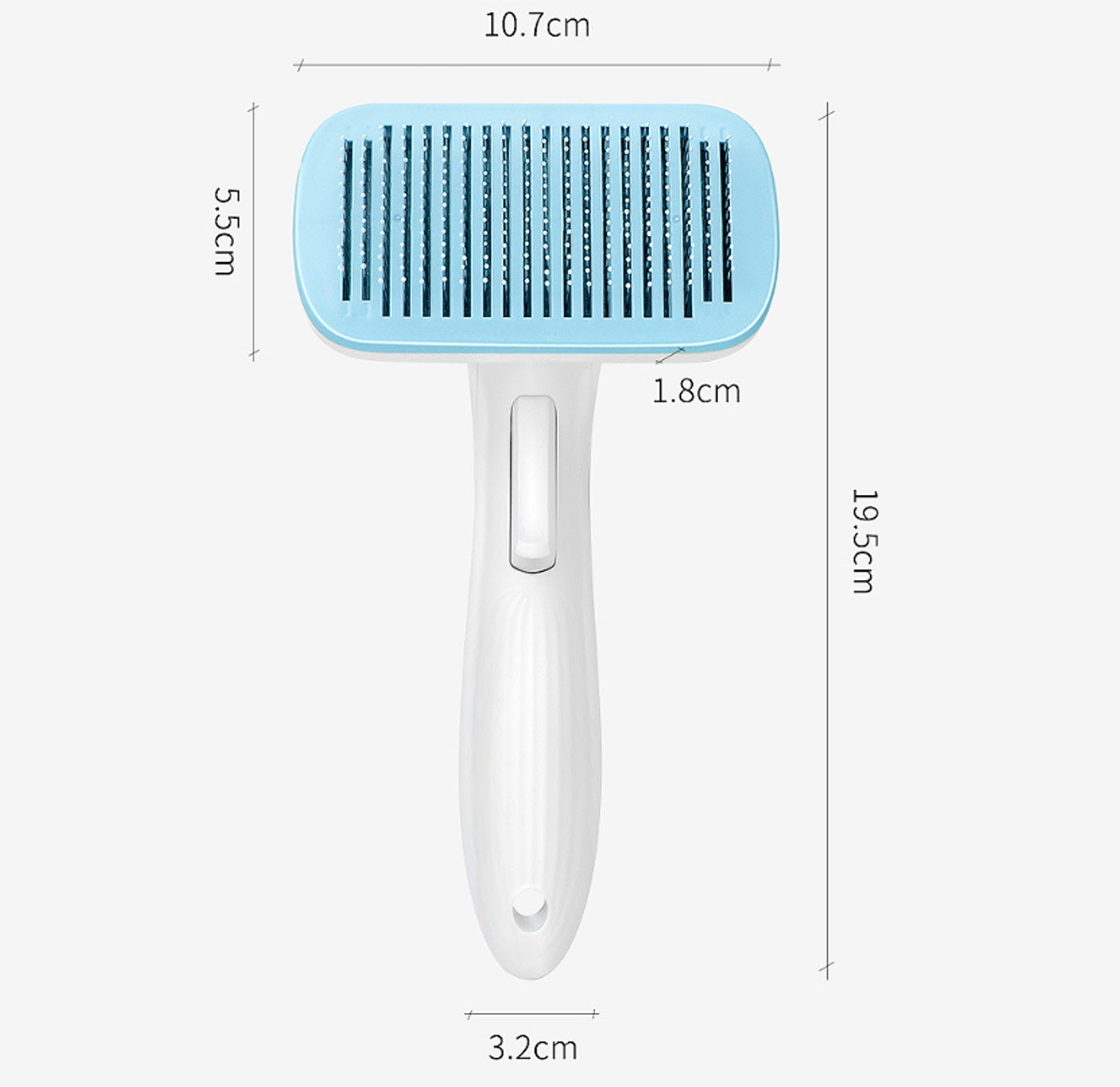 Automatic Pet Hair Removal Comb for Dogs and Cats