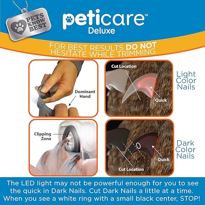 PetiCare LED Nail Clipper for Dogs & Cats