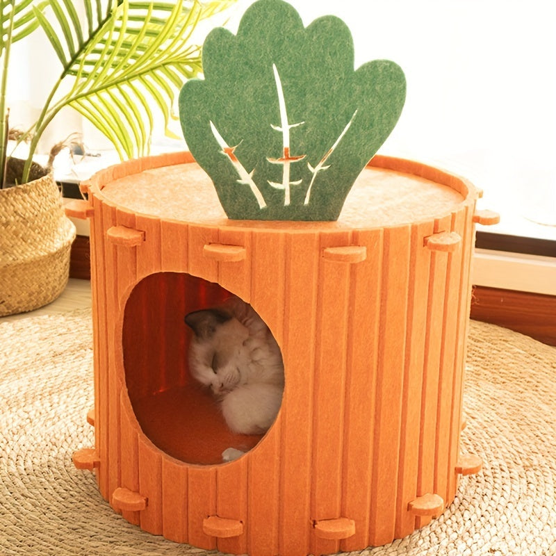 Carrot Cat Nest Cat Tunnel