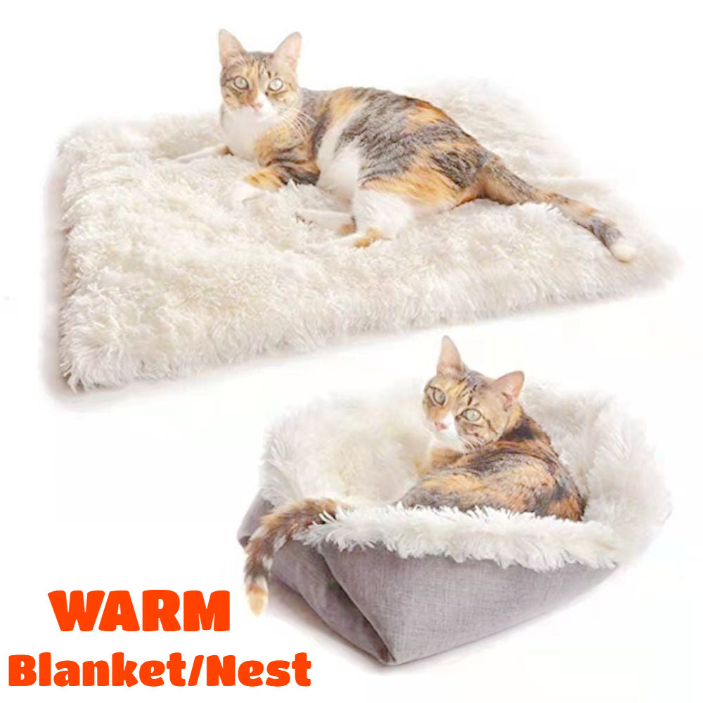 Self-Heating Pet Blanket Nest