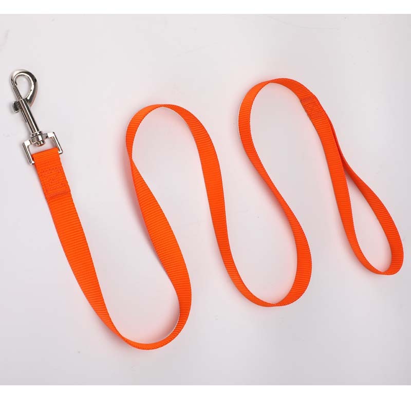 Solid Color Nylon Dog Leash