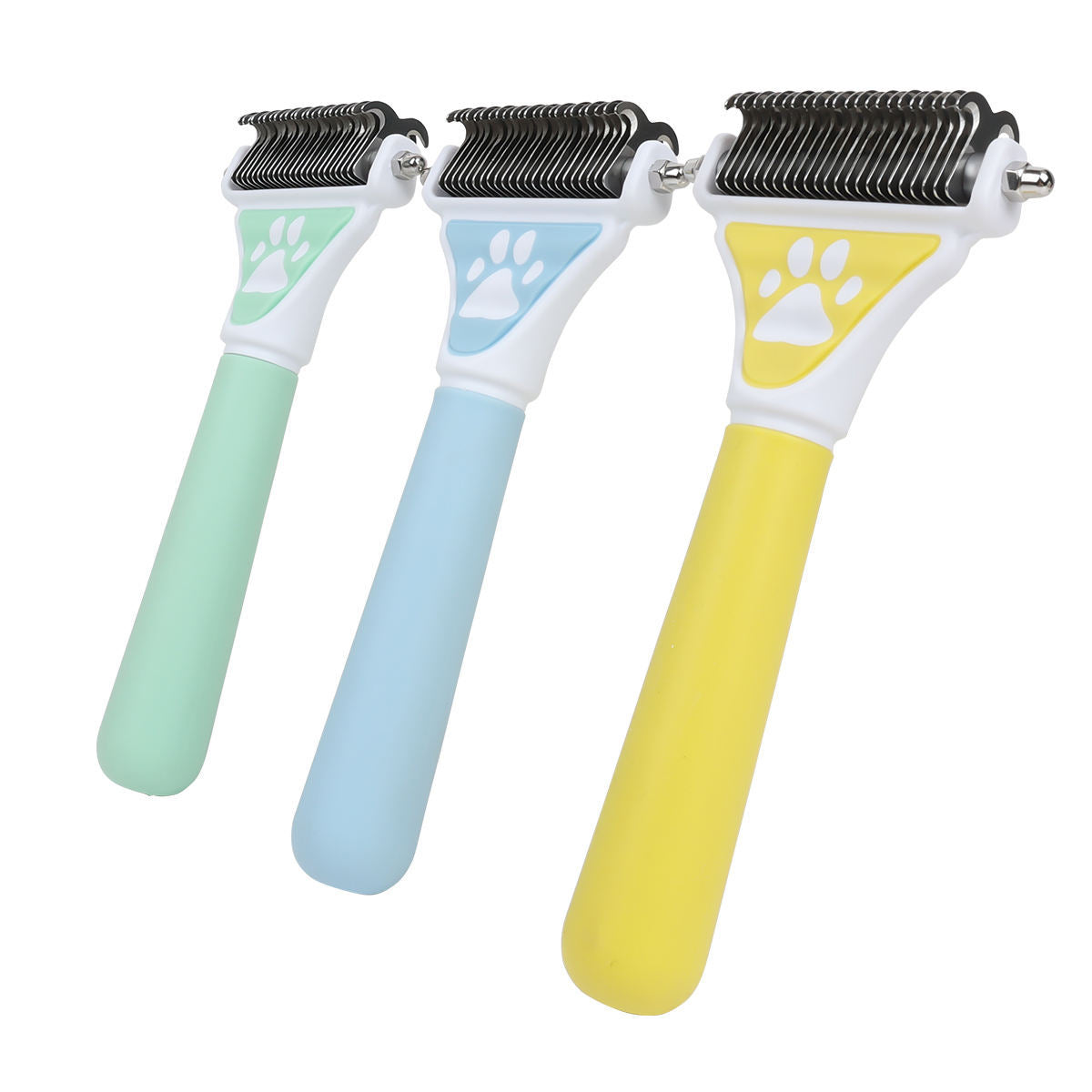 Double-Sided Pet Dematting & Deshedding Brush