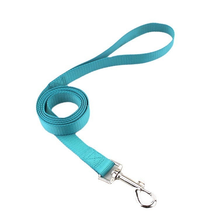 Solid Color Nylon Dog Leash