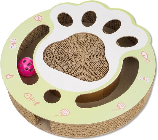 Cat Claw Scratch Pad with Ball Track