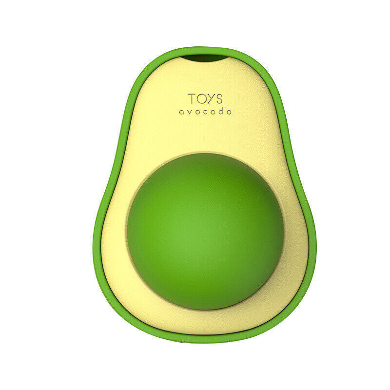 Cute Avocado Catnip Teeth Cleaning Toy