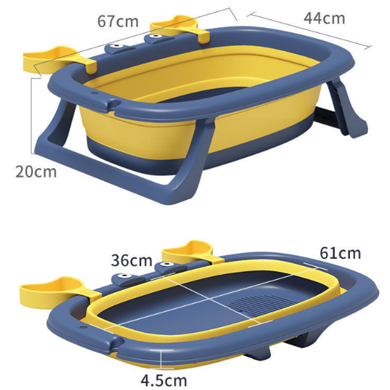 Foldable Portable Pet Tub for Cats and Small Dogs