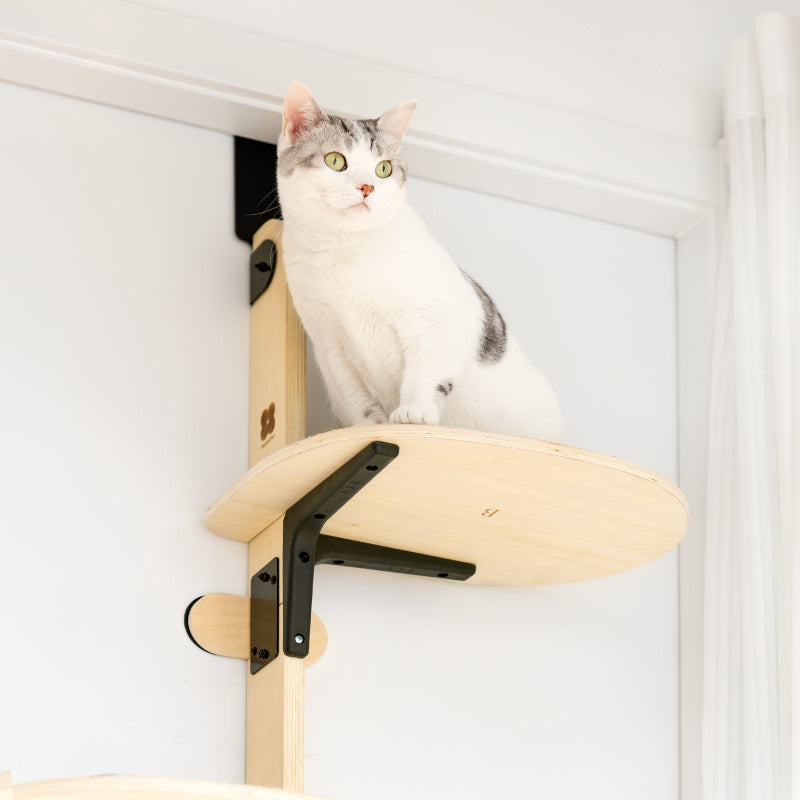 Over-the-Door Cat Tree with Hammock