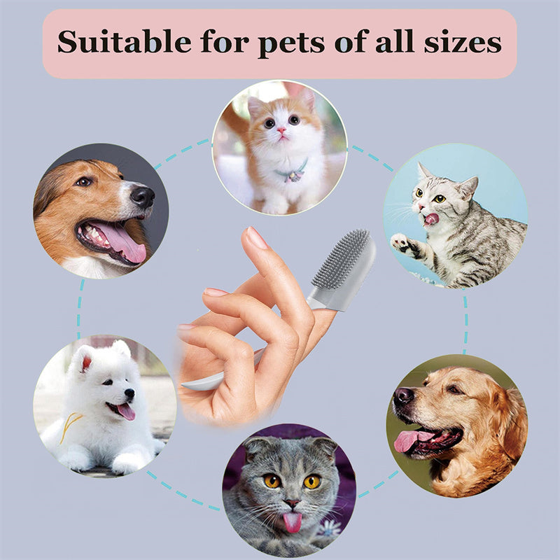 Dog & Cat Finger Toothbrush