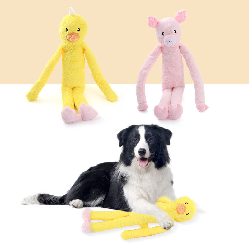 Plush Sounding Dog Toy