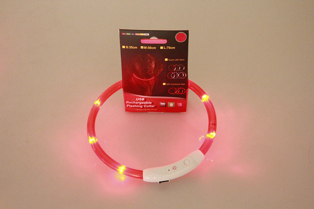 USB Rechargeable LED Pet Collar