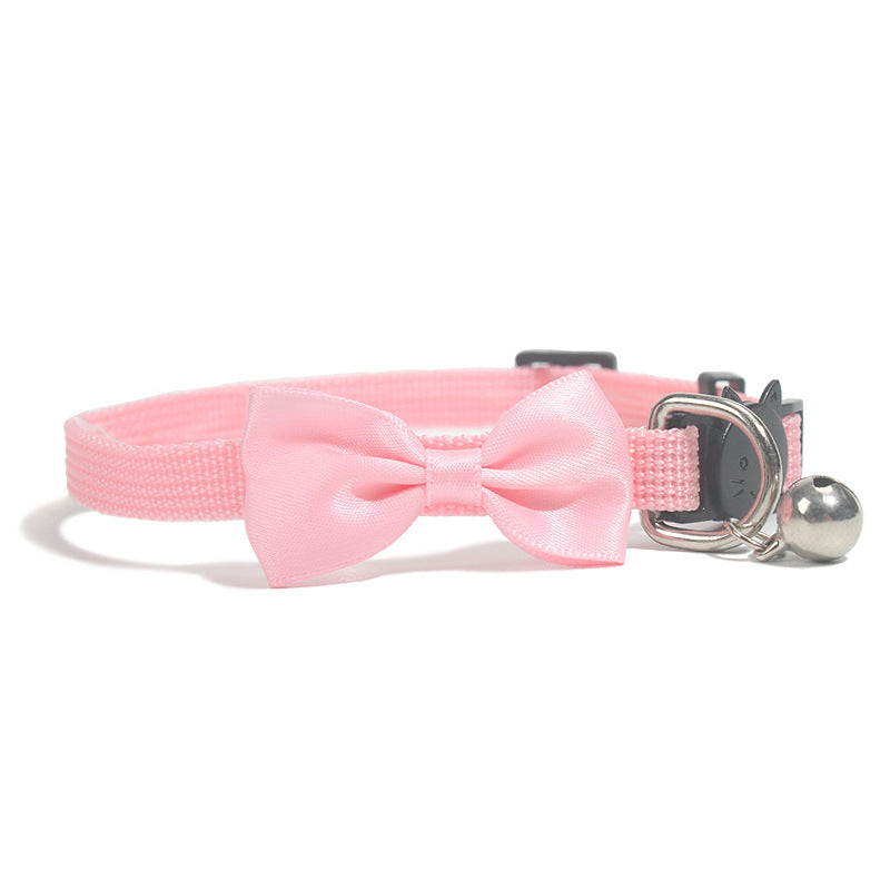 Pet Bow Collar Nylon