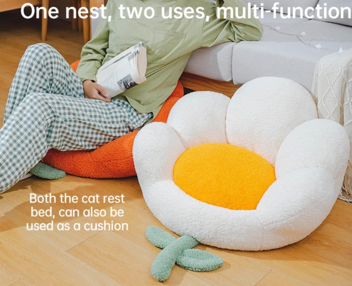 Flower Shaped Cat Nest Bed