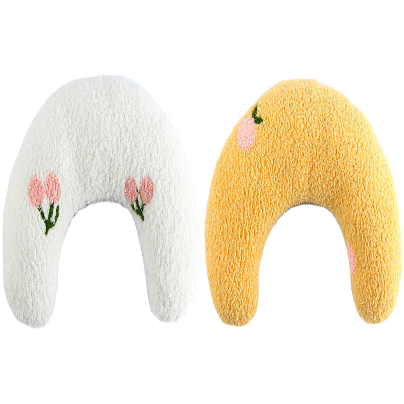 U-Shaped Neck Pillow for Cats and Small Dogs