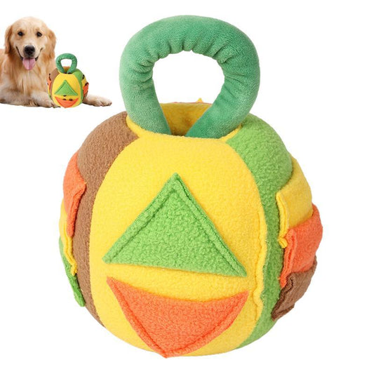 Dog Squeaky Plush Ball Toy