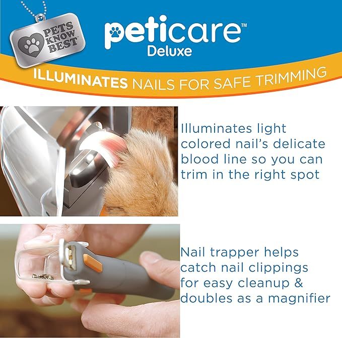 PetiCare LED Nail Clipper for Dogs & Cats